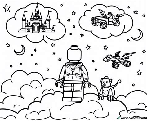 ausmalbilder lego dreamzzz|LEGO DreamZzz Coloring Pages Printable for Free。